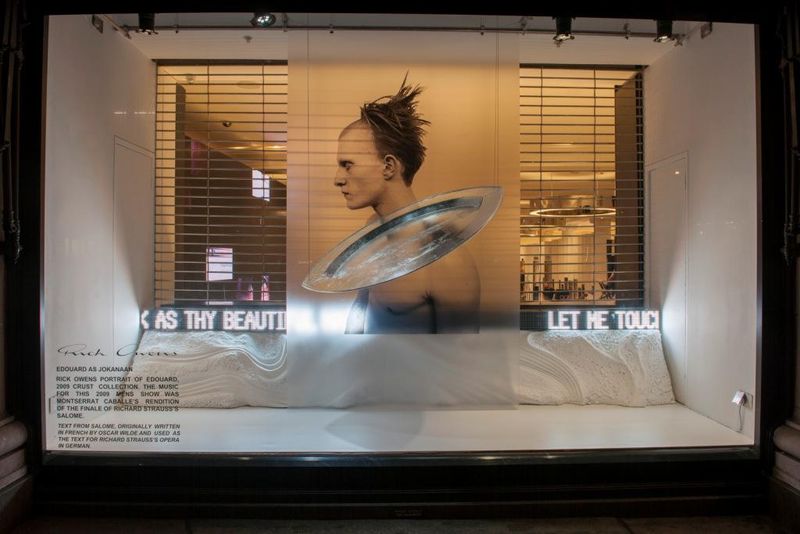 010_The World of Rick Owens at Selfridges - Orchard Street windows