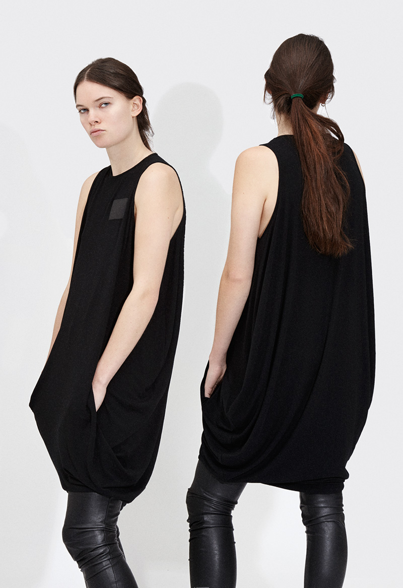 Passarella AW15 - Womens - Parachute dress - Black