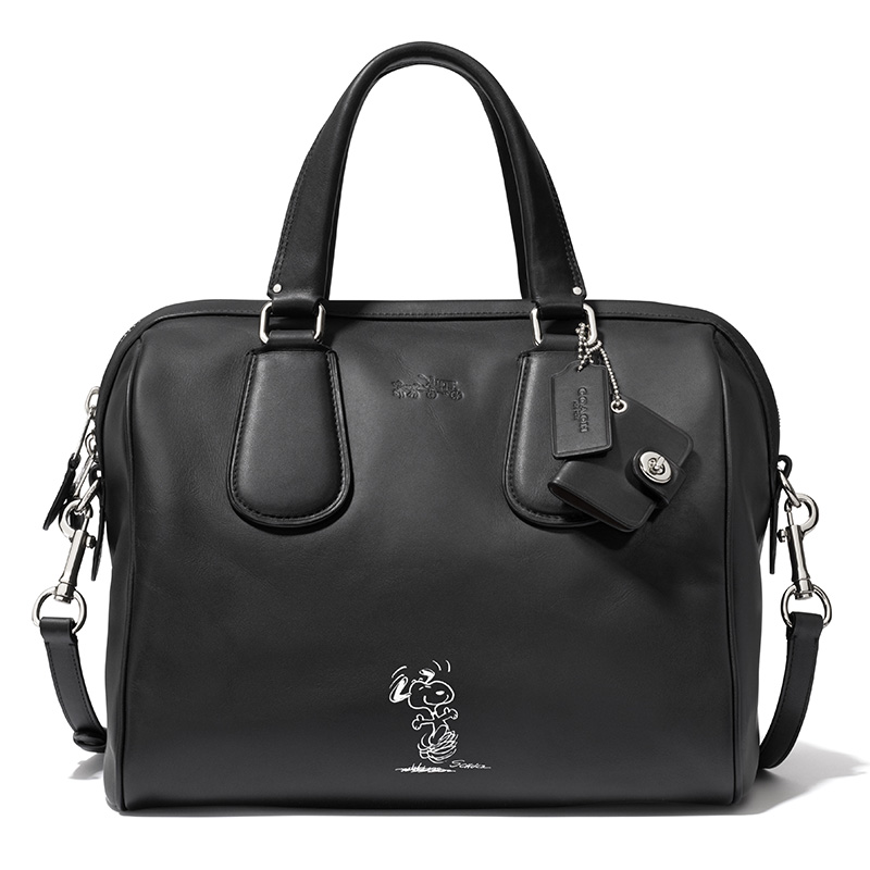 33694 Snoopy Surrey Satchel BLACK --ú425.00