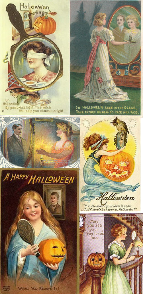 Vintage-halloween-postcards