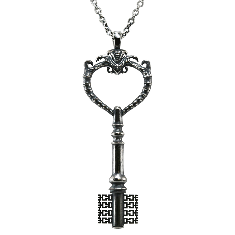 Stephen Einhorn Bespoke Key Necklace Made For Tim Burton's Dark Shadows Eva Green Character