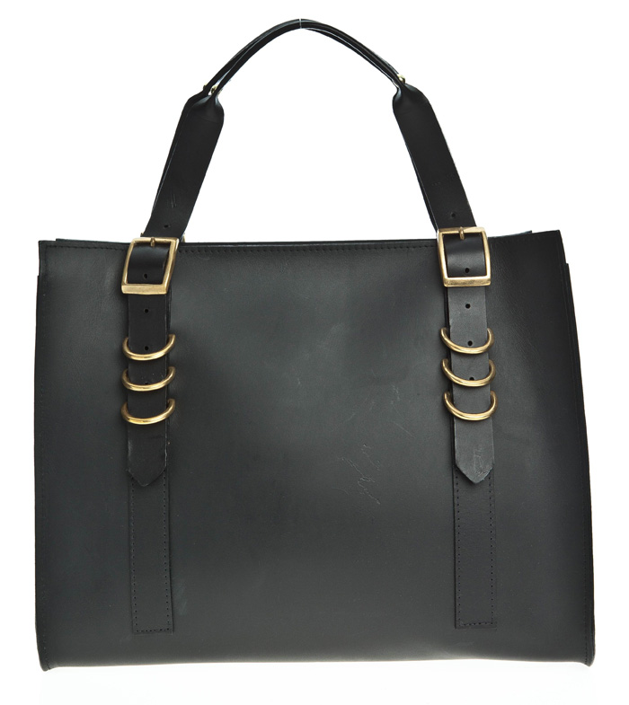 Danielle Foster Fin Bag black leather £440 at BENGTfashion.com
