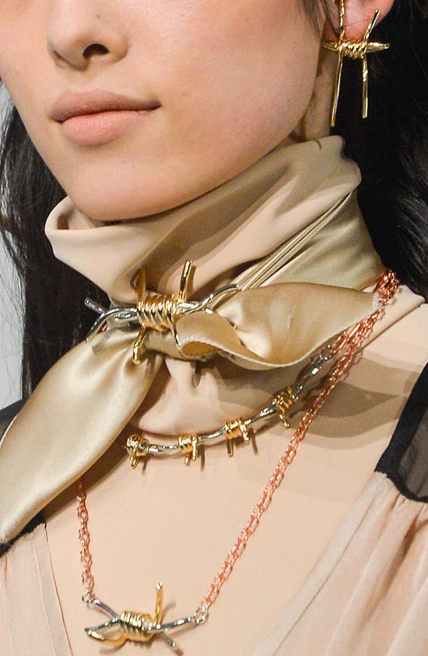 Rodarte-fall-2013-barb-wire-earrings-necklace