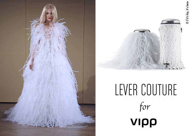 Lever couture and vipp bin white IIHIH