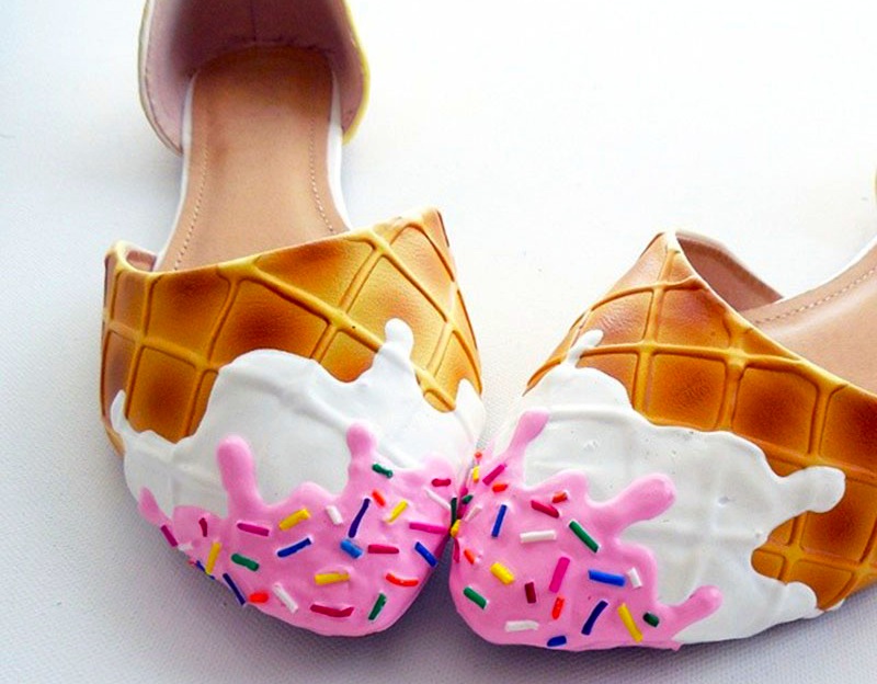 Ice-cream-flats-with-sprinkles