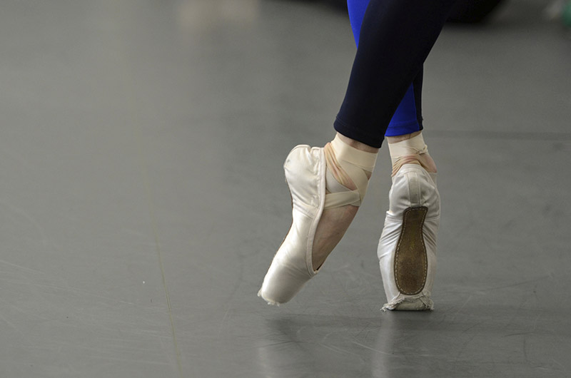 Pointe shoes